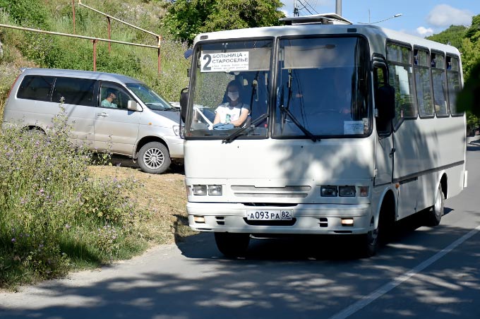 Городской автобус Бахчисарая