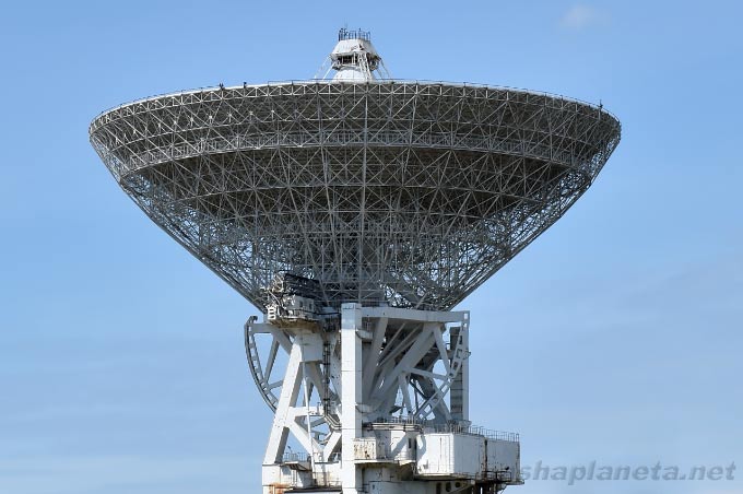 Остатки центра космической связи в Заозерном, Крым