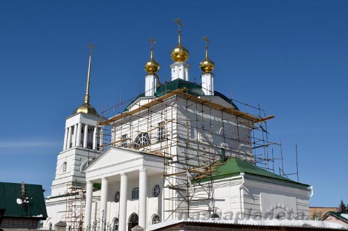 Храм Успения Пресвятой Богородицы в городе Бор