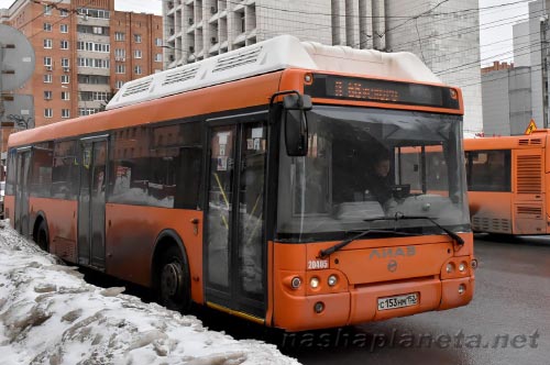Городской автобус в Нижнем Новгороде