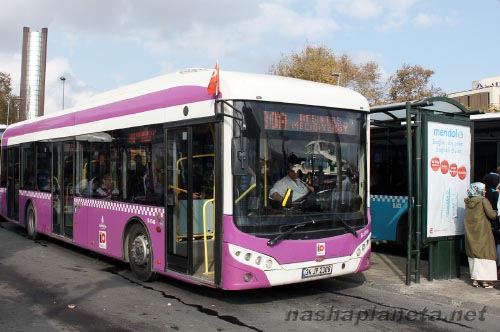 Автобус в Стамбуле